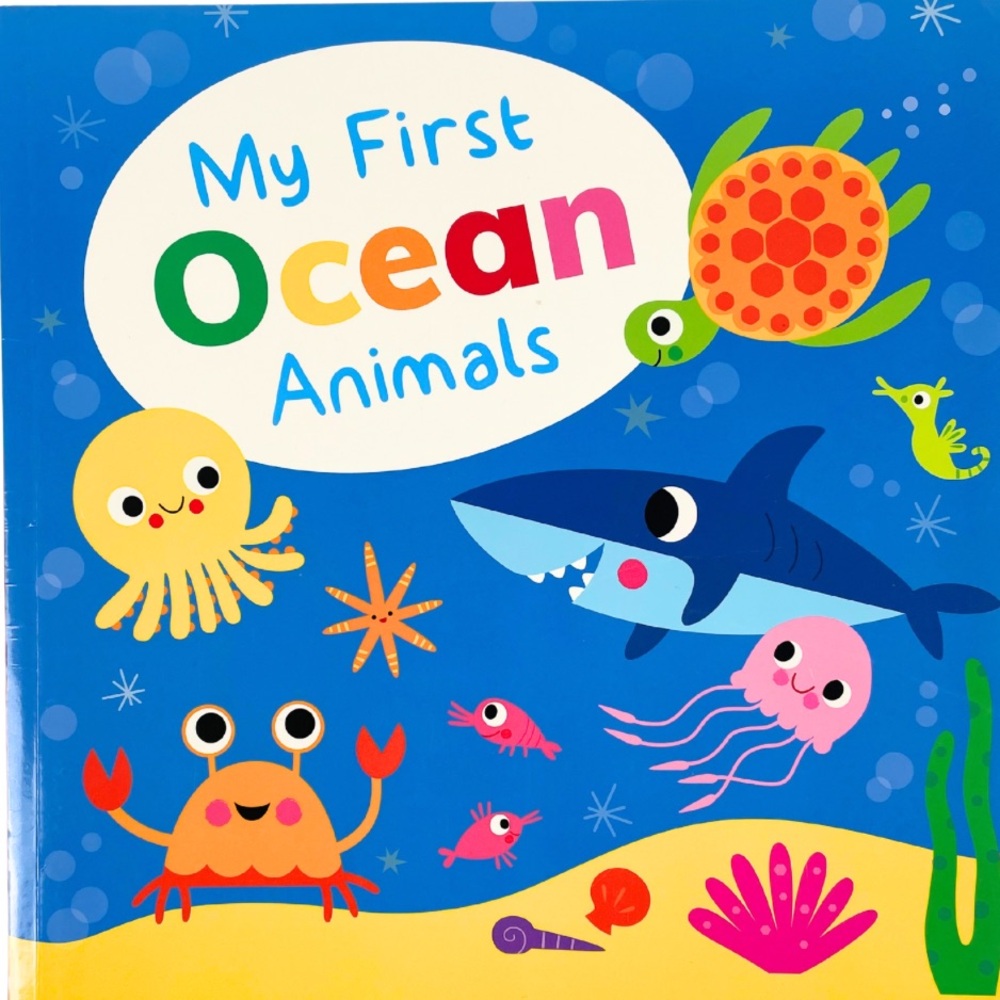 🍋 4/$20 My First Ocean Animals | Kids Books Childrens Books